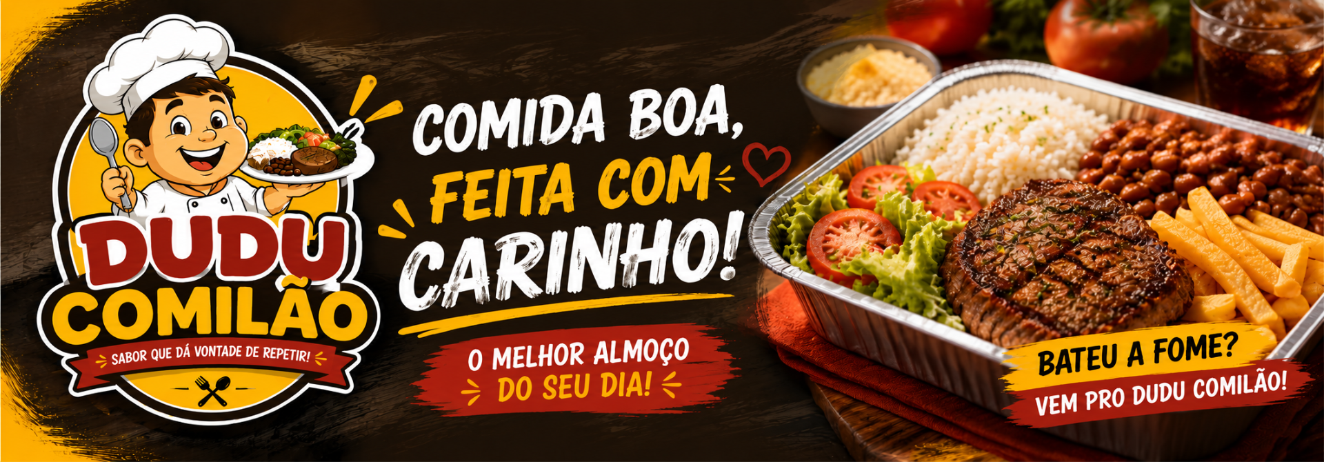 Banner da empresa Dudu Comilão