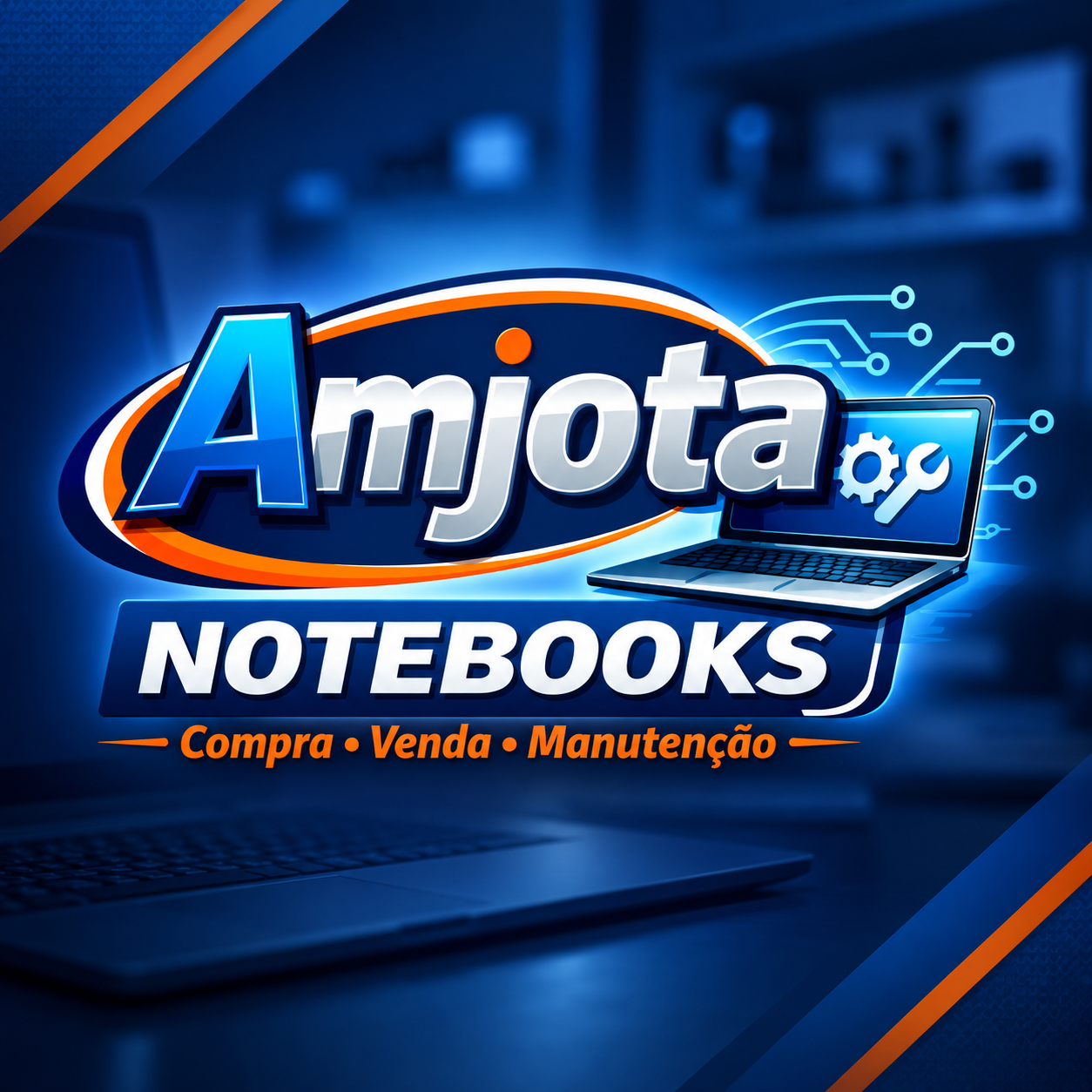 Logo da empresa Amjota Notebooks