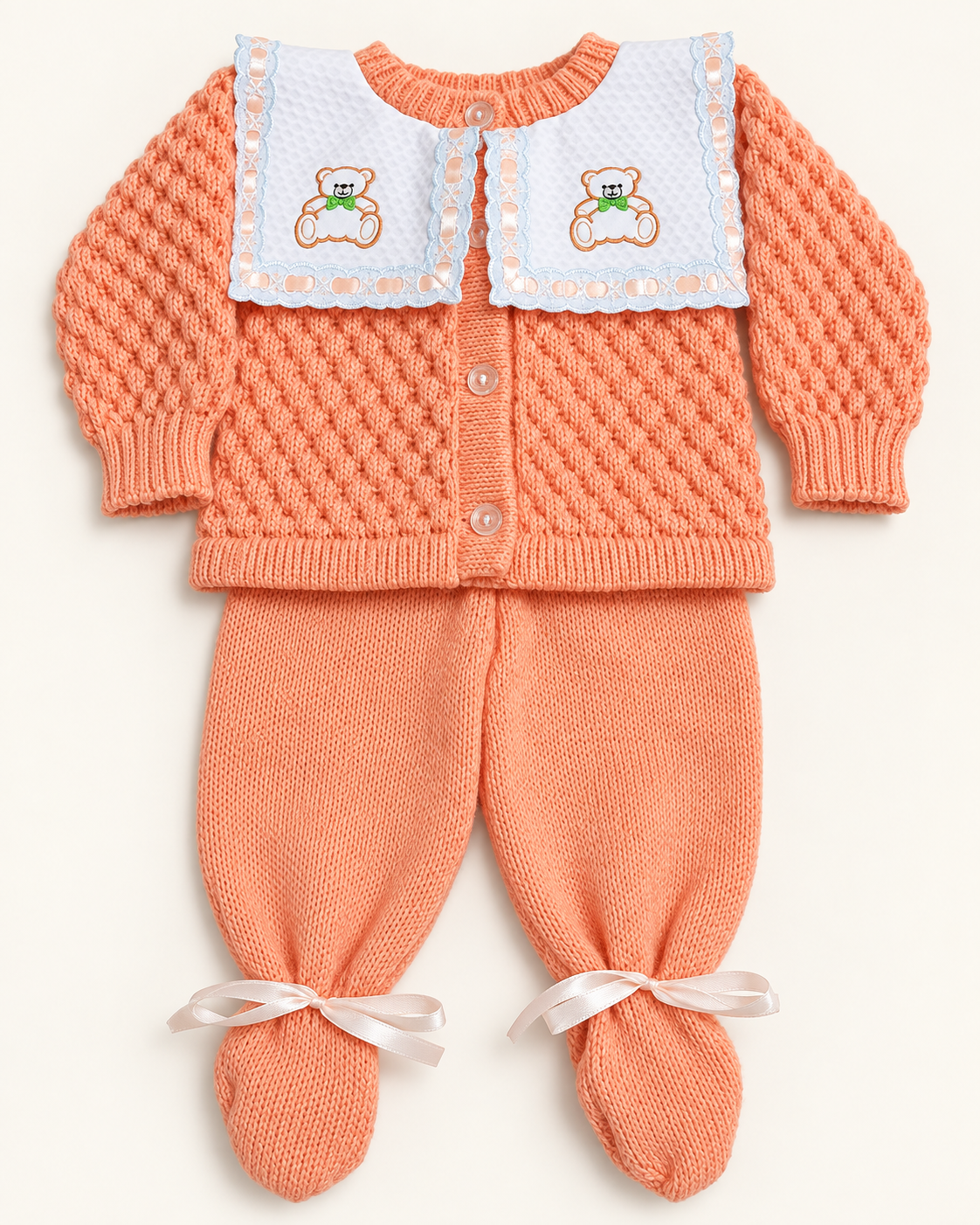 Conjunto Bebê em Tricô Soninho – 2 Peças